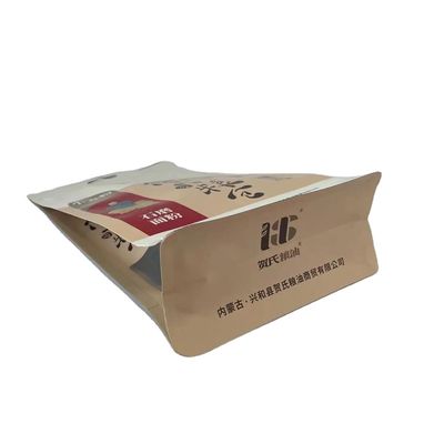 qualidade  High Quality Recyclable Flat Bottom Coffee Bean Packaging Bags With Side Window fábrica